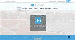 Desktop Screenshot of hotelmikaela.it